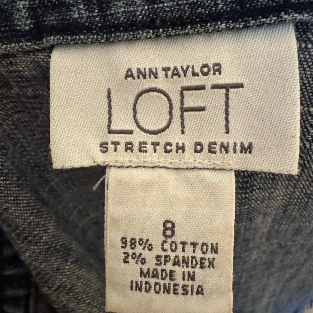 Ann Taylor LOFT Blue Denim Jacket - Picture 6 of 6
